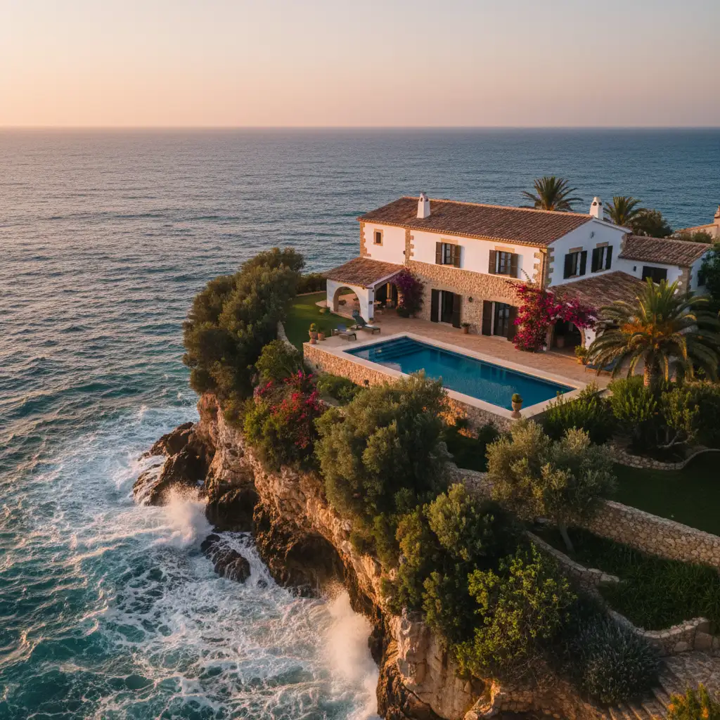 Charming Zaragoza Finca with Sea Views