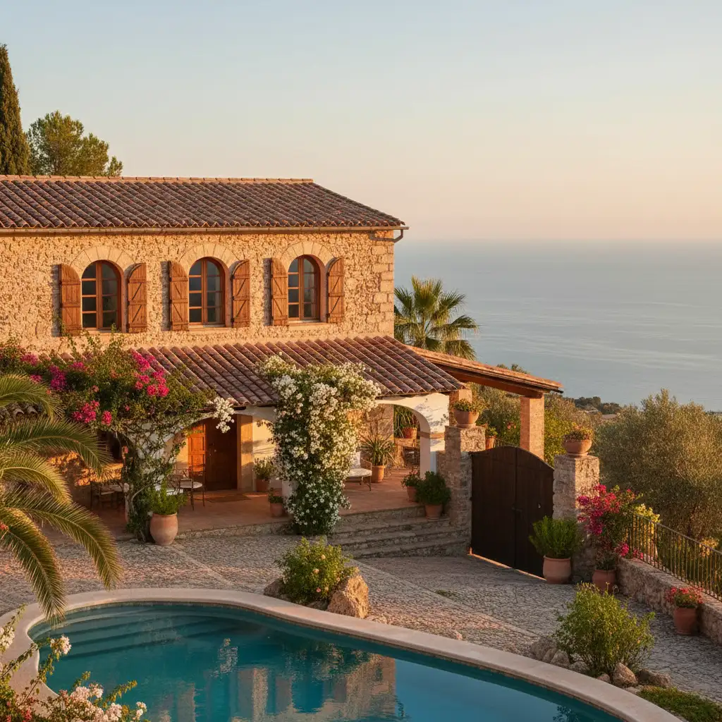Aragonese Finca with Sea Views