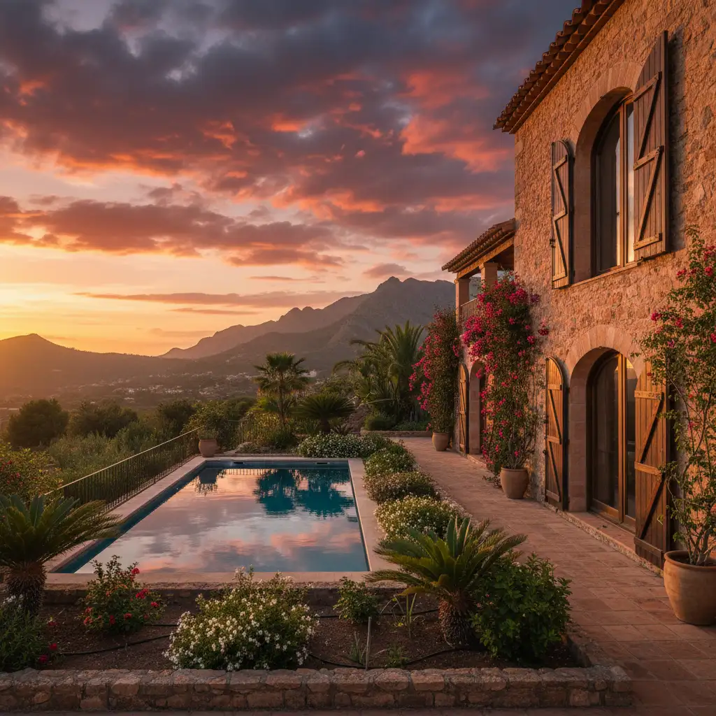 Andalusian penthouse mountain village oasis