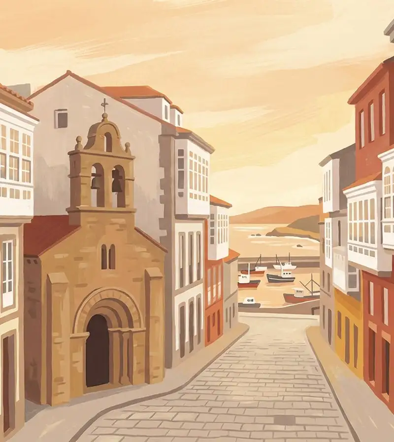 Housing in the Ciudad Vieja - Centro district of A Coruña
