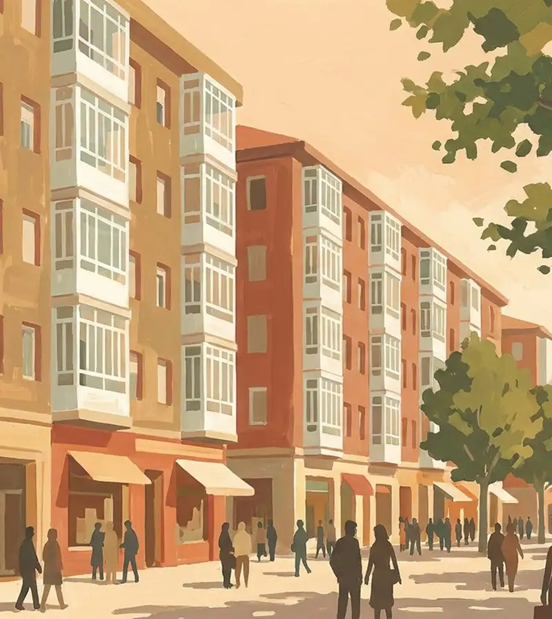 Housing in the Ensanche - Juan Florez district of A Coruña
