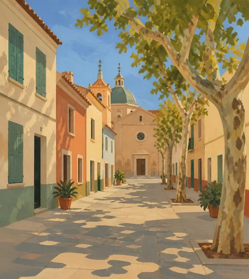 Wijk Sant Andreu in Barcelona