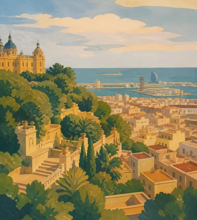 Wijk Sants-Montjuïc in Barcelona