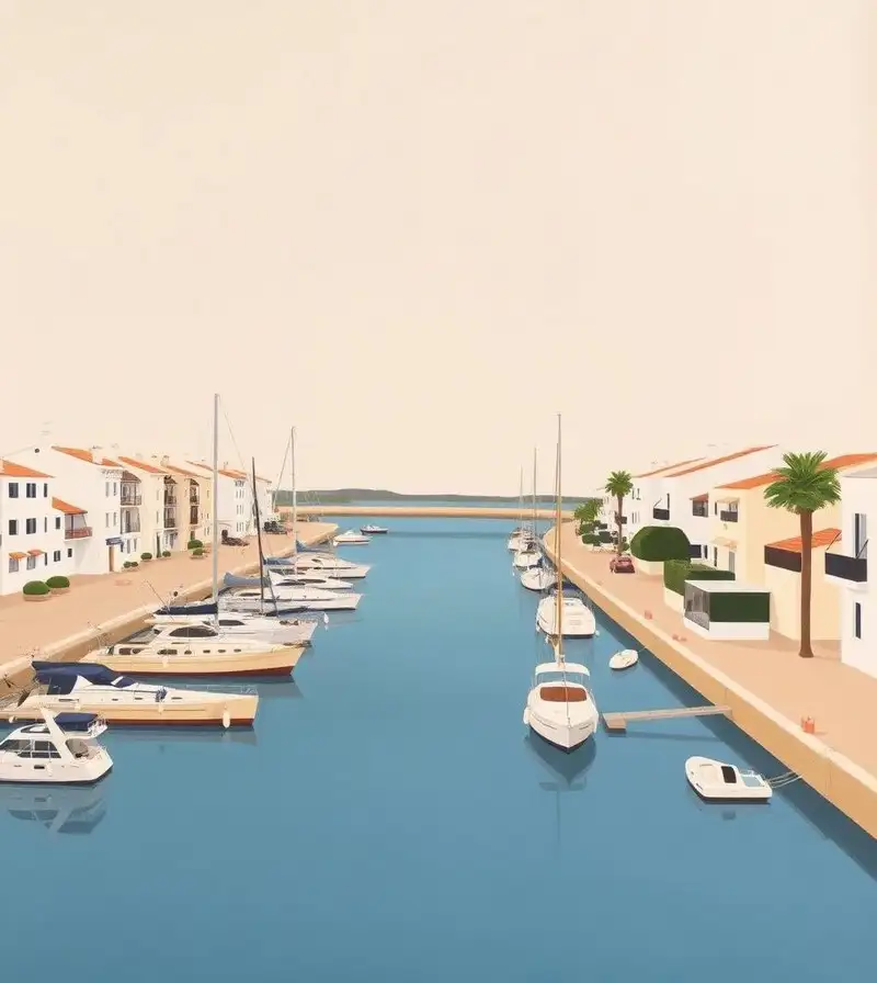 Canal-side housing in the Muga and Gran Reserva area of Empuriabrava
