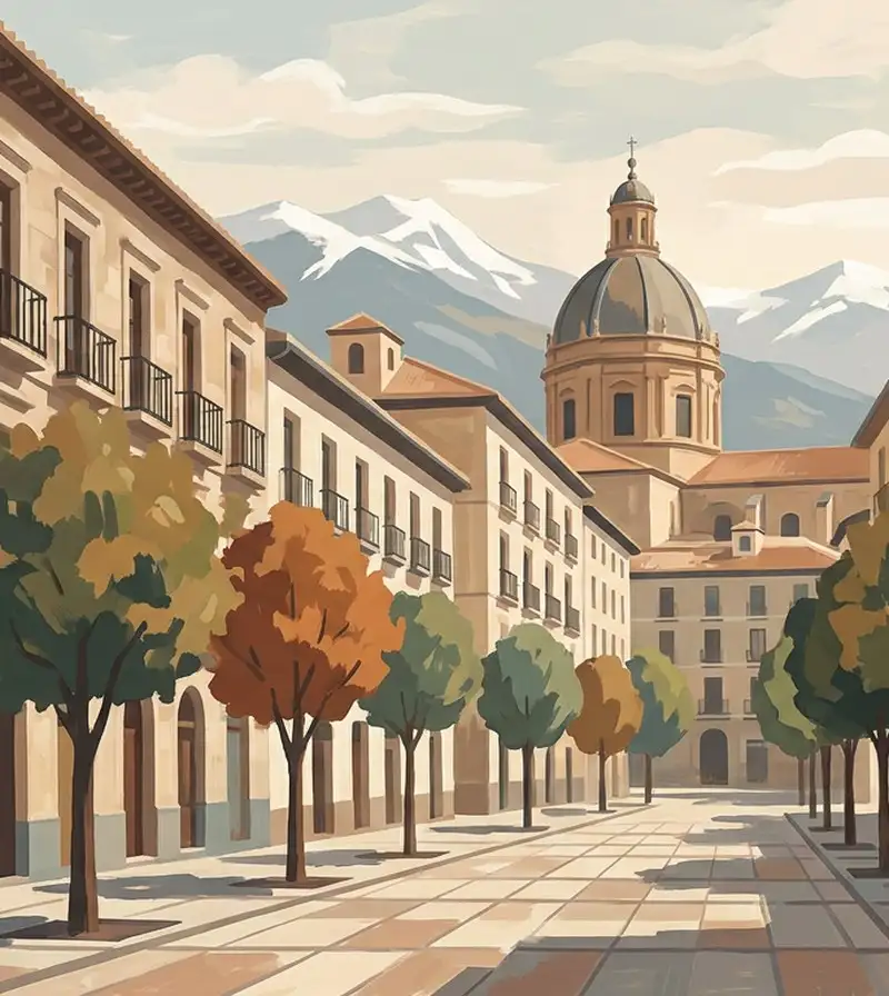 Housing in the Centro district of Granada