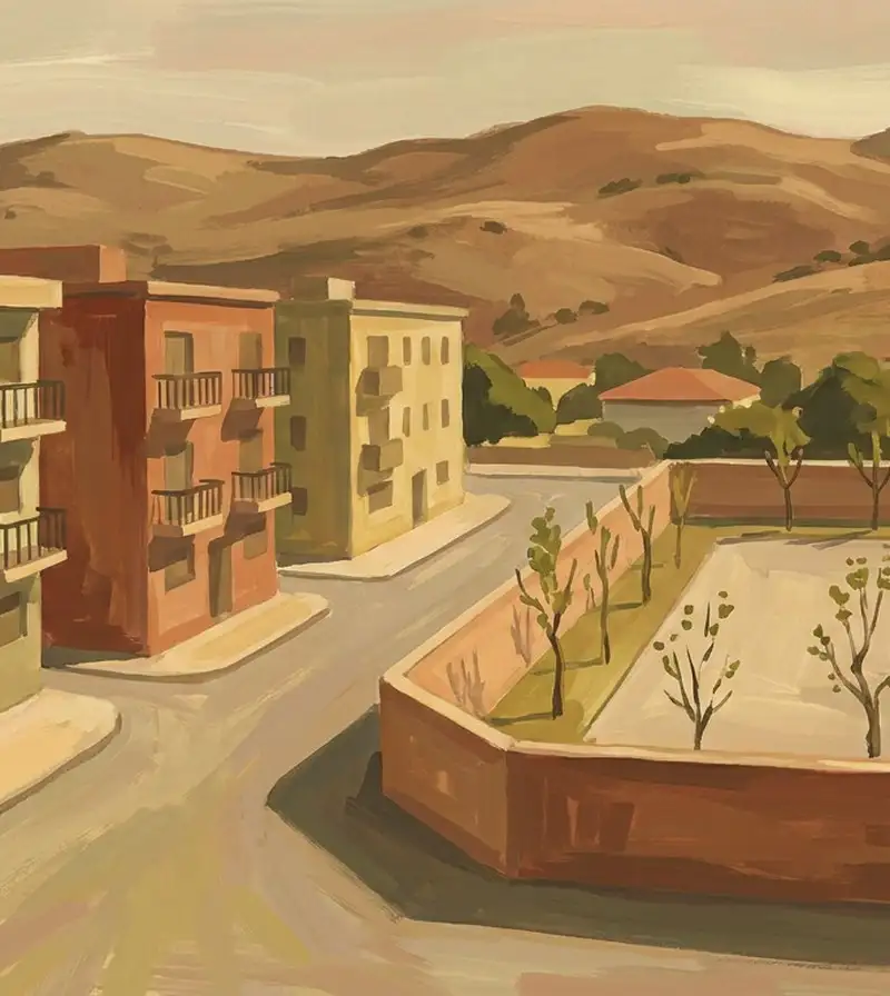Housing in the Joaquina Eguaras district of Granada