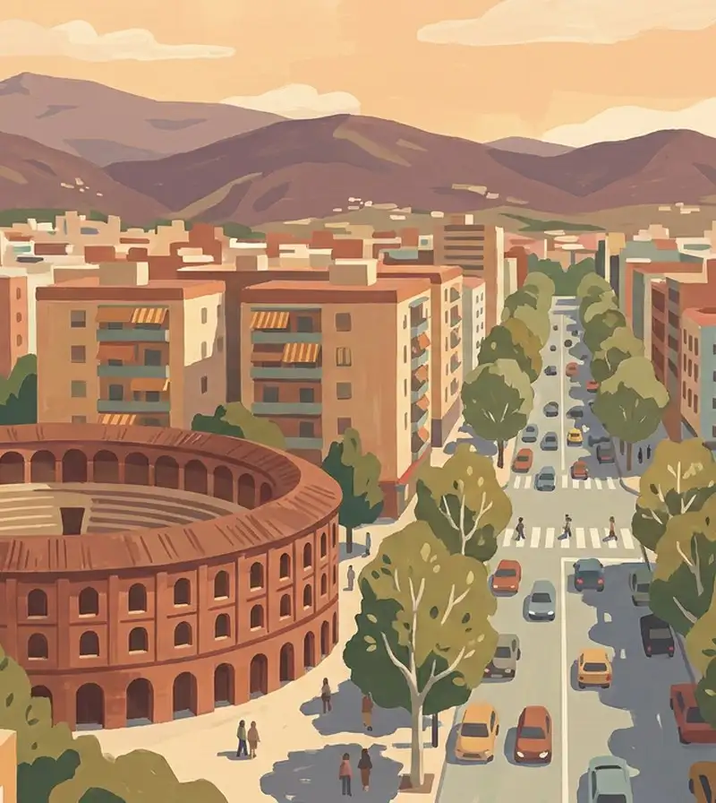 Housing in the Los Pajaritos - Plaza de Toros district of Granada