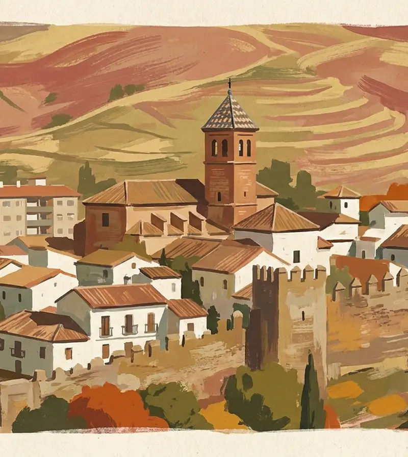 Housing in the San Ildefonso district of Granada