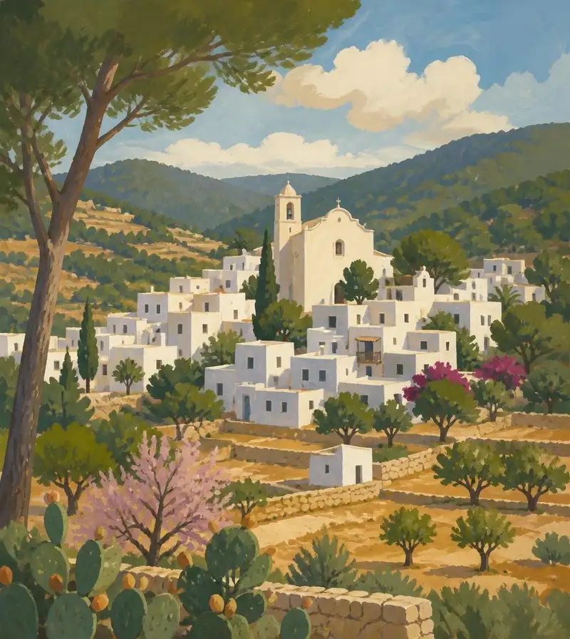 Housing in the municipality of Sant Joan de Labritja on Ibiza