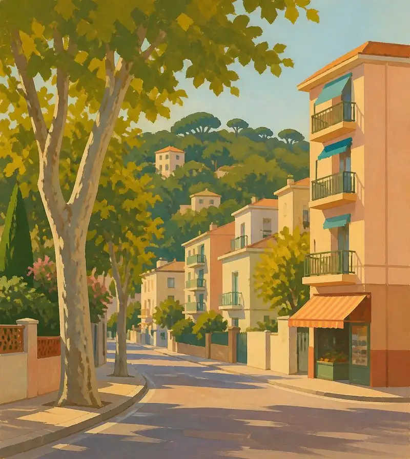 Streets in the El Moli and El Rieral area of Lloret de Mar