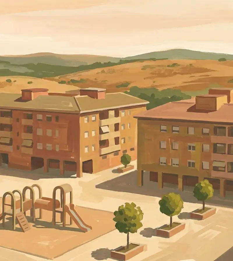 Bairro Fuencarral em Madrid