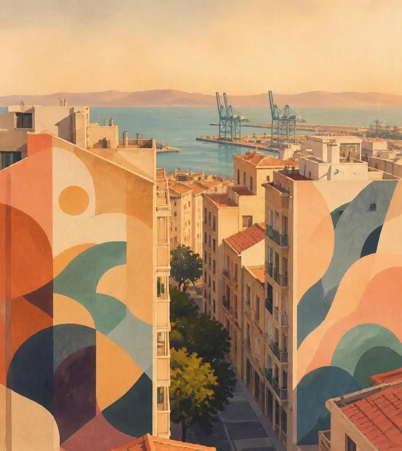 Barrio de Soho en Málaga
