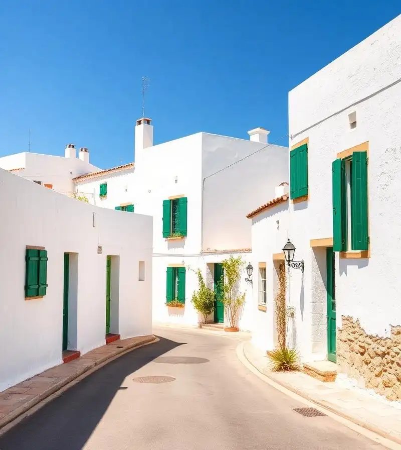 Housing in the municipality of Sant Lluís on Menorca