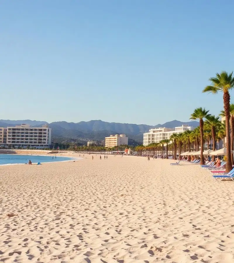 Seafront blocks at Morro de Gos in Oropesa del Mar