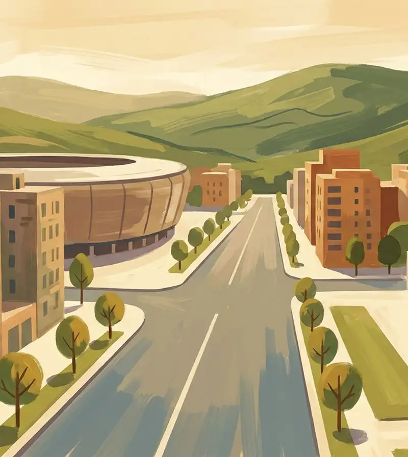 Housing in the Buenavista-Ería-Montecerrao district of Oviedo