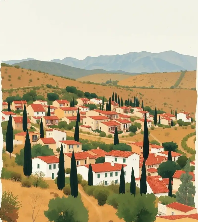 Residential streets in the La Vileta and Son Rapinya area of Palma