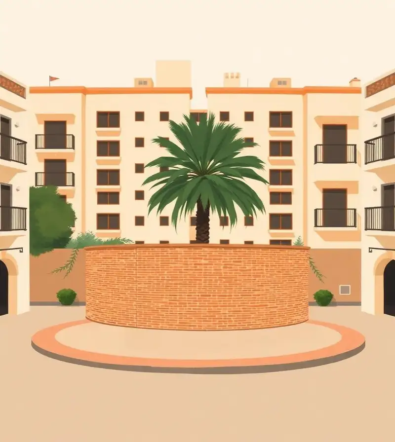 Streets in the Son Oliva and Camp Redo area of Palma de Mallorca