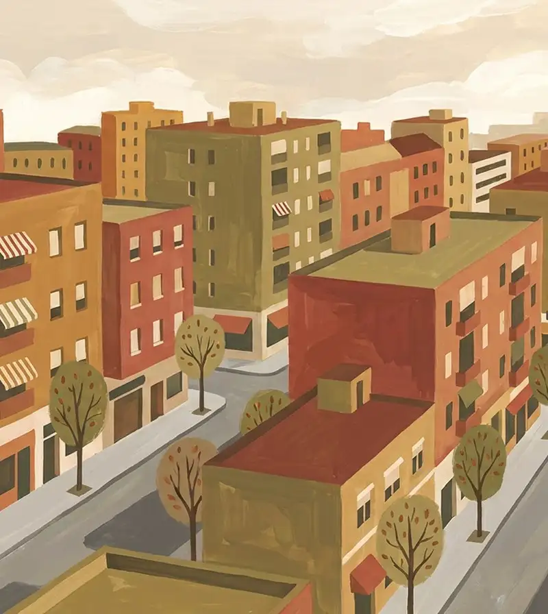 Housing in the Garrido district of Salamanca