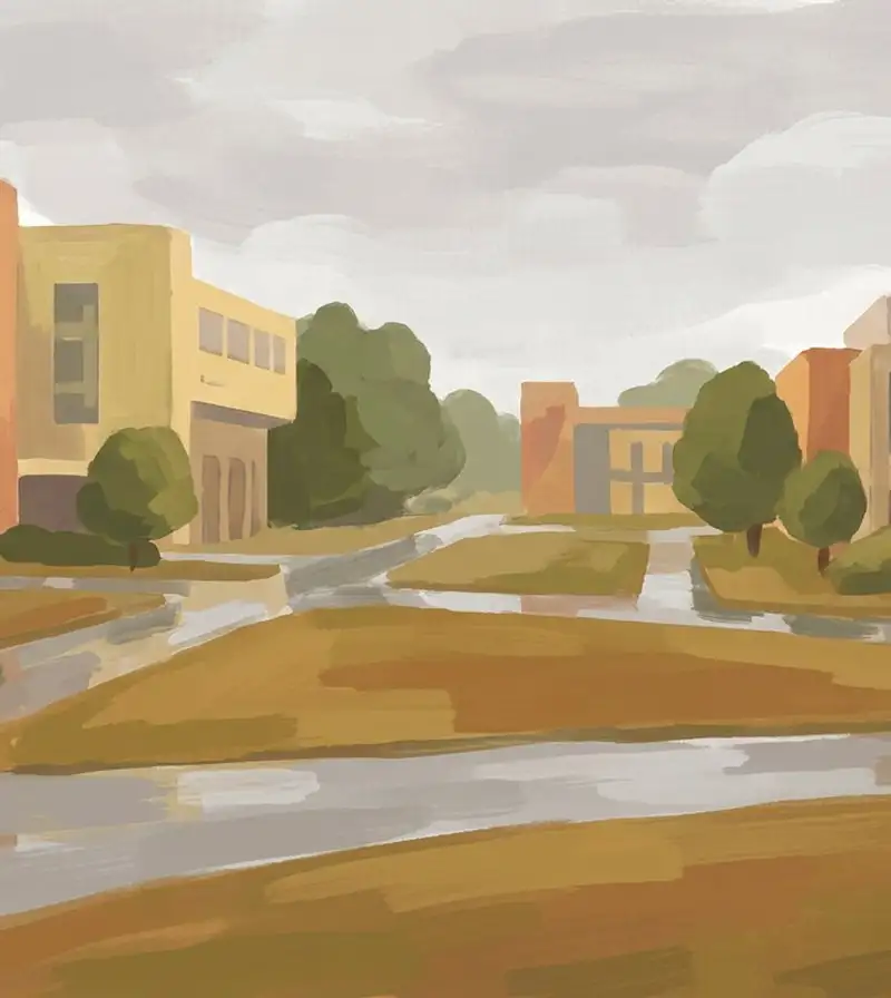 Housing in the Campus norte - S.Caetano district of Santiago