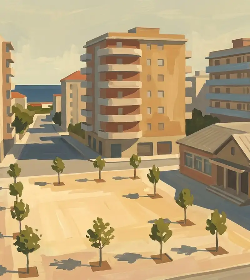 Housing in the Nou Eixample Sud district of Tarragona