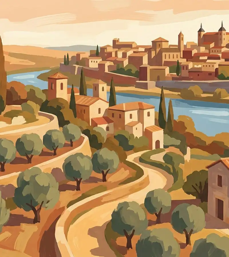 Housing in the Los Cigarrales-La Bastida district of Toledo