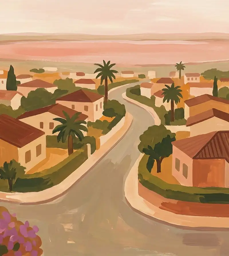 Low-rise homes near the Torrevieja salt lagoon in Los Balcones and Los Altos
