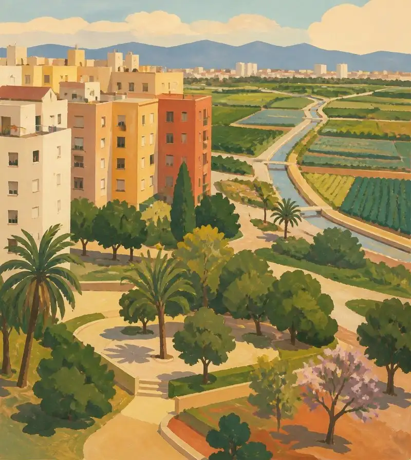 Housing in the Rascanya district of Valencia