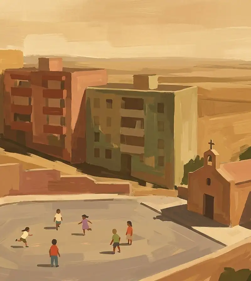 Housing in the Pajarillos district of Valladolid