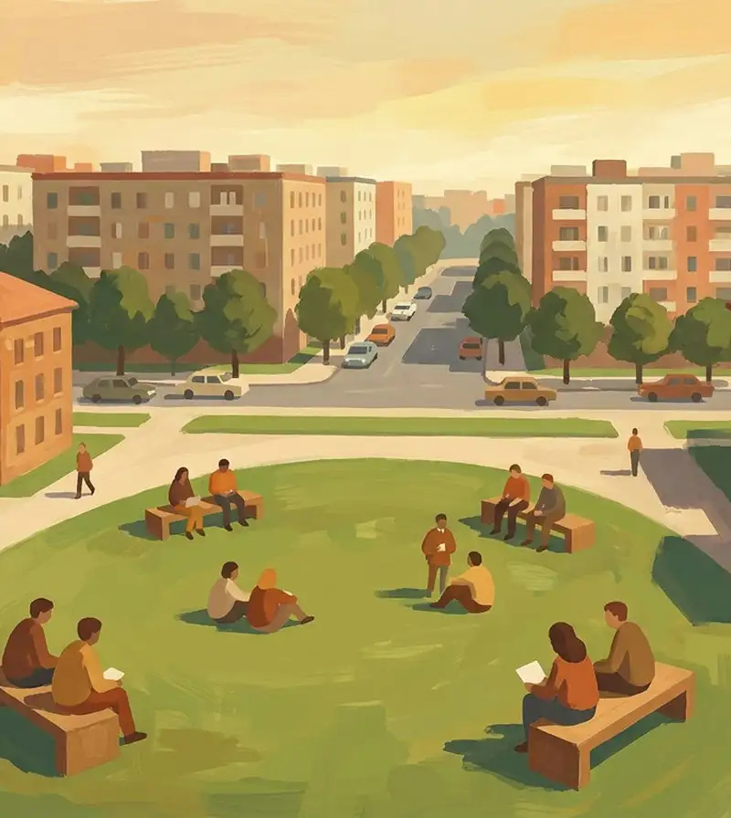 Wijk Universidad San Francisco in Zaragoza